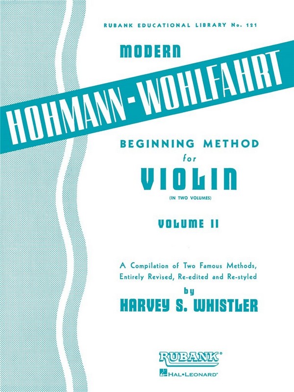 Modern Hohmann-Wohlfahrt Beginning Method Violin