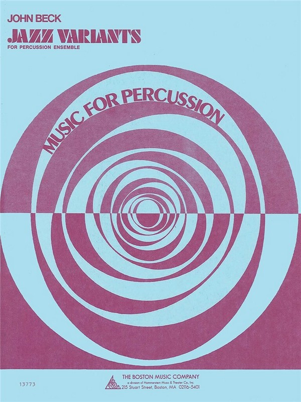 John Beck, Jazz Variants for Percussion Ensemble
