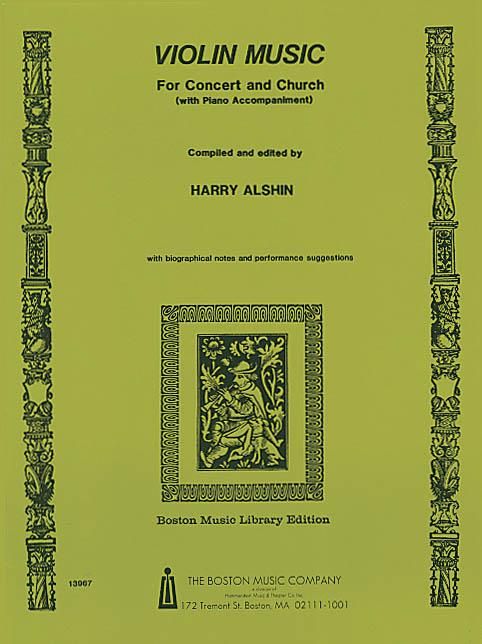 Violin Music for Concert and Church