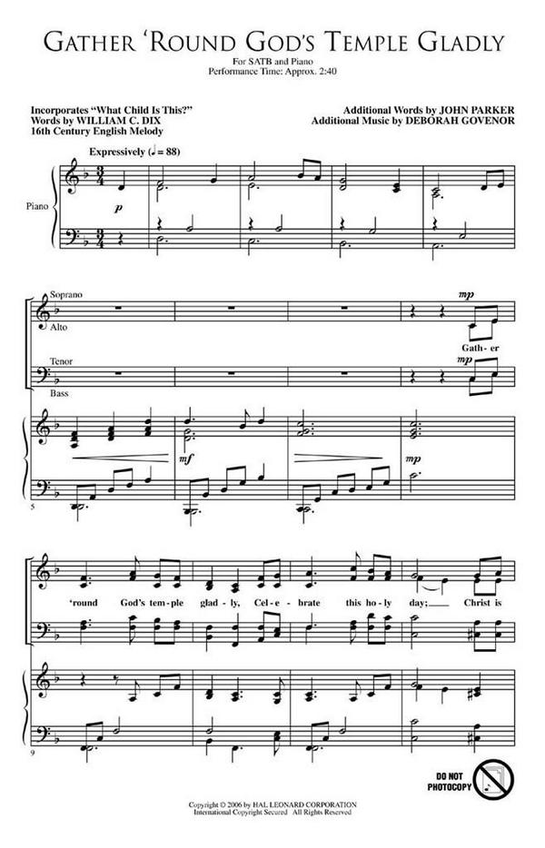 Gather 'Round God's Temple Gladly