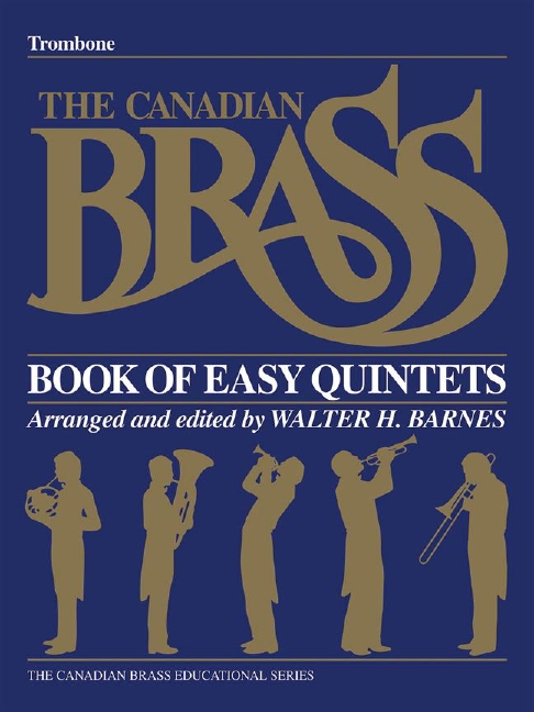 The Canadian Brass Book of easy Quintets