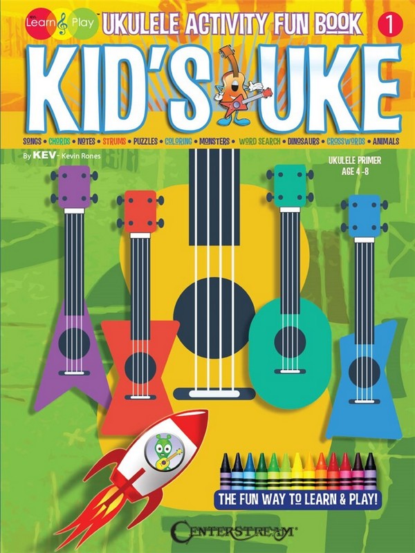 Kevin Rones, Kid's Uke - Ukulele Activity Fun Book