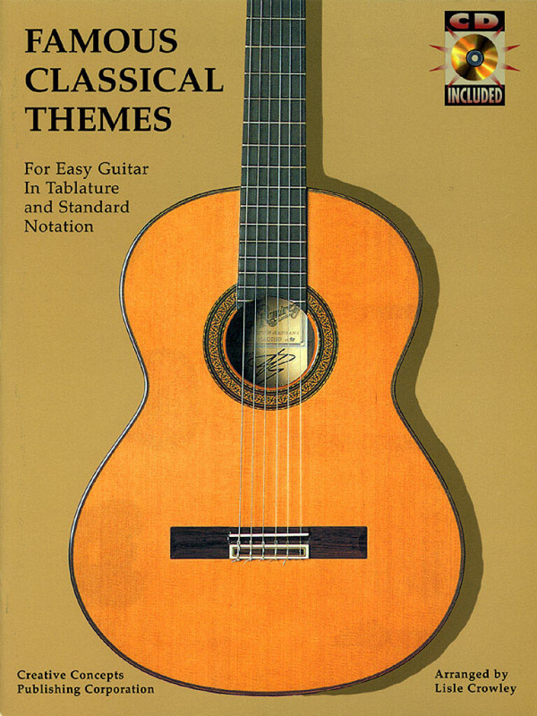 Famous Classical Themes for Easy Guitar (+CD)