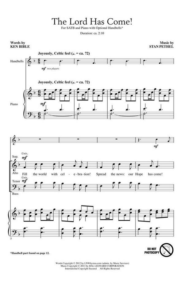 Stan Pethel, The Lord Has Come!