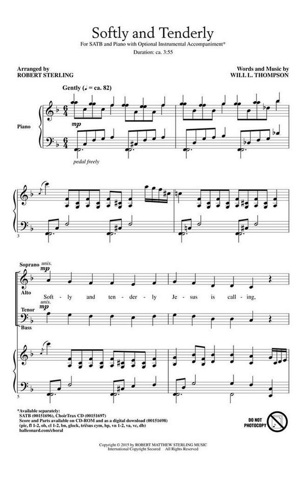 Will L. Thompson, Softly and Tenderly
