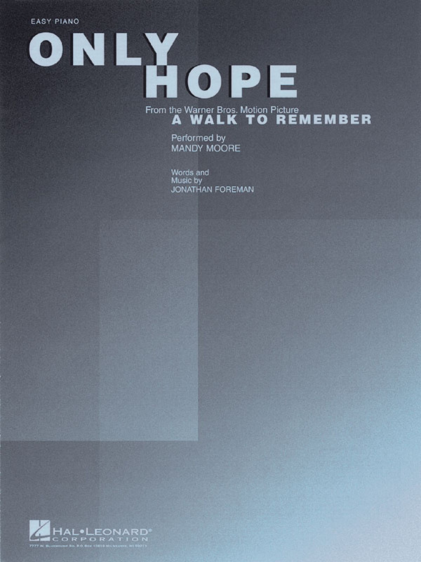 Only Hope from 'A Walk to Remember'