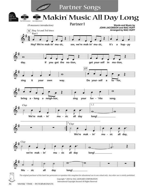 Music Time:Intermediate