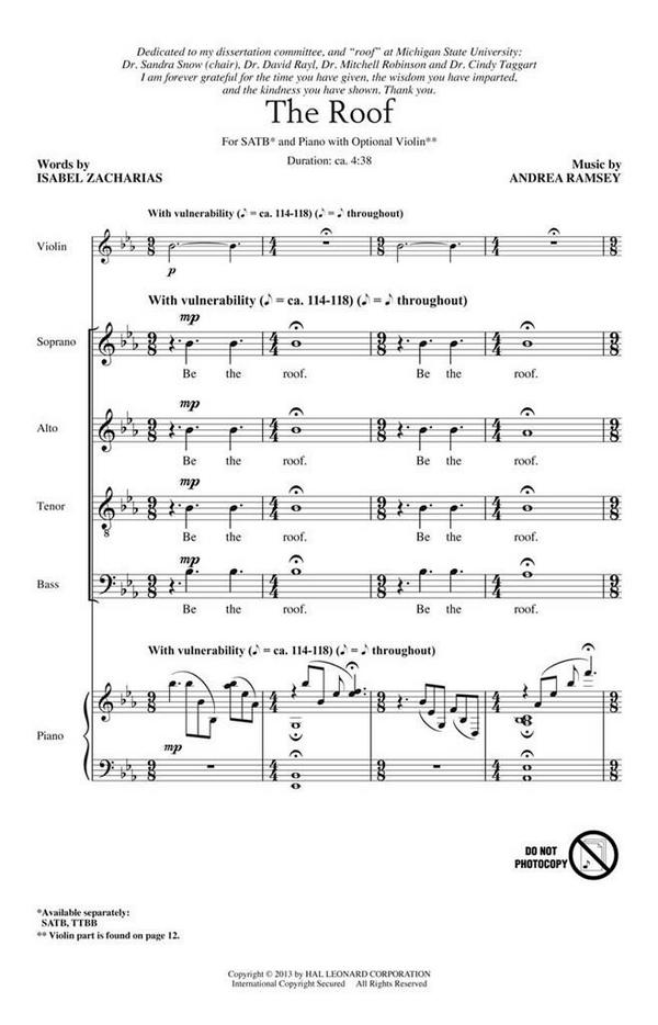 Andrea Ramsey, The Roof