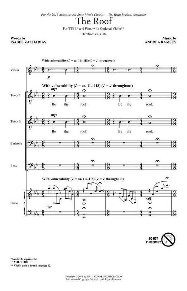 Andrea Ramsey, The Roof