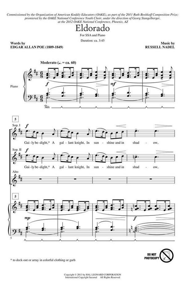 Russell Nadel, Eldorado