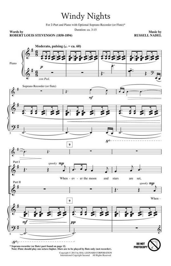 Russell Nadel, Windy Nights