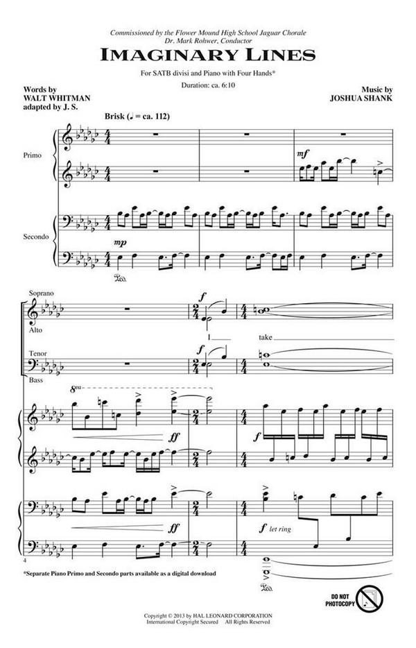 Joshua Shank, Imaginary Lines