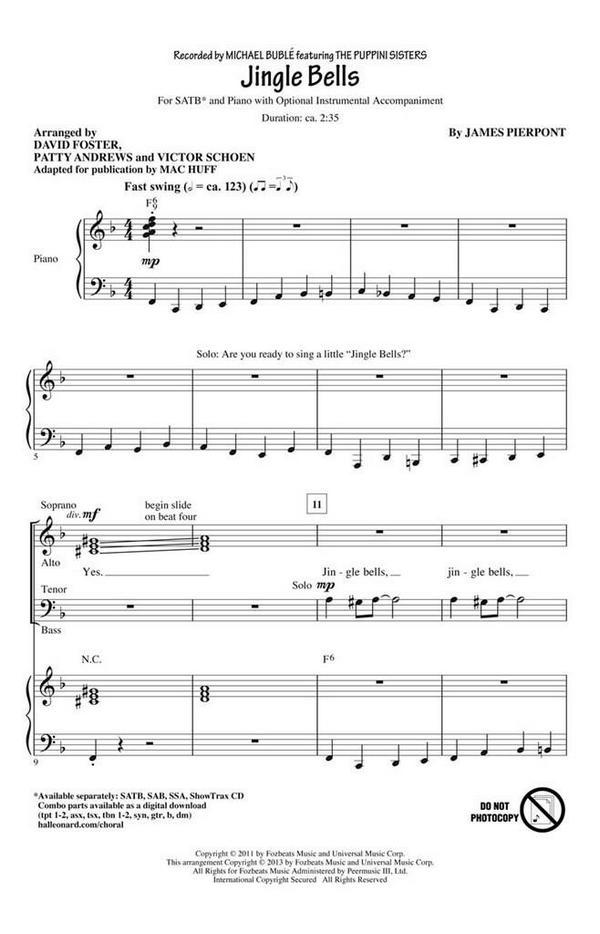 James Pierpont, Jingle Bells