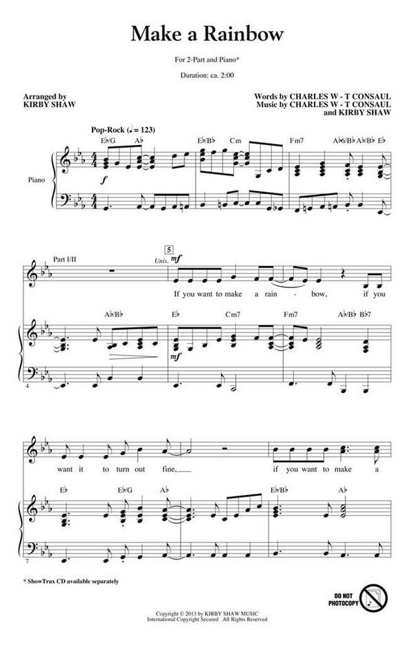 Charles W-T Consaul_Kirby Shaw, Make a Rainbow