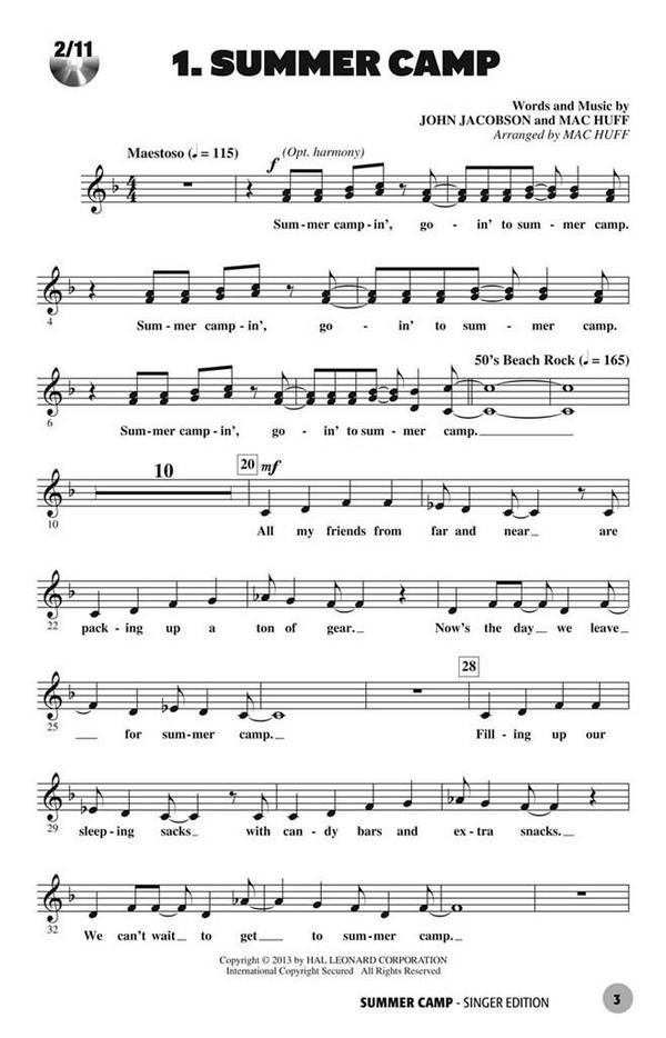 John Jacobson_Mac Huff, Summer Camp