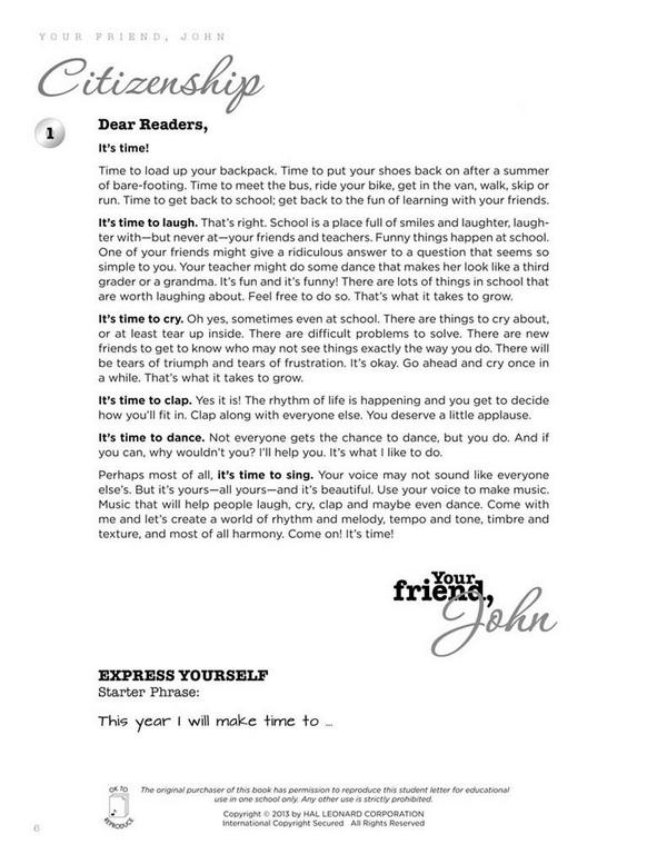 John Jacobson, Your Friend, John