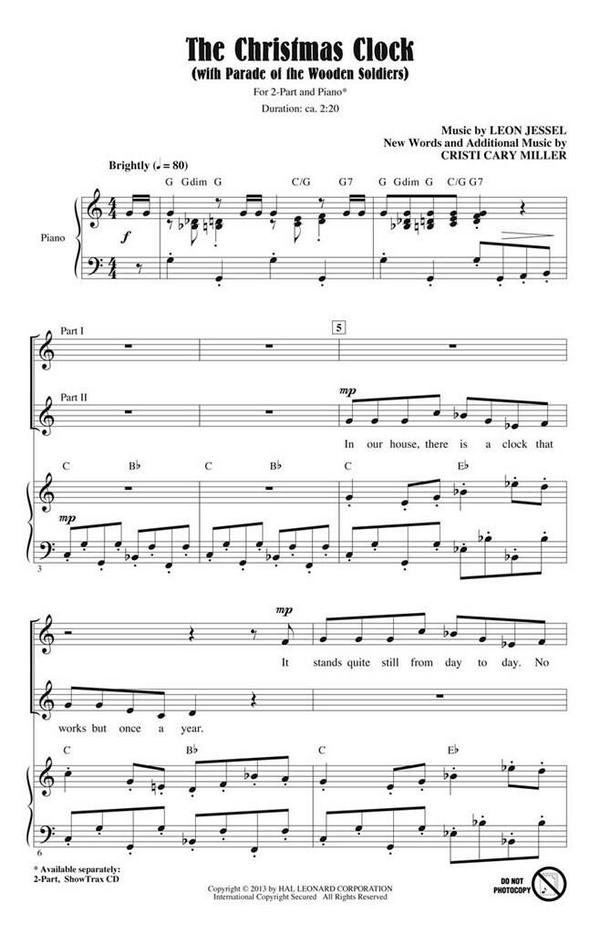 Cristi Cary Miller_Léon Jessel, The Christmas Clock