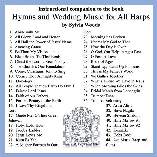 Hymns & Wedding Music For All Harps CD
