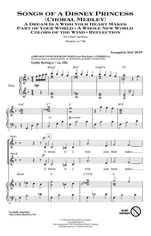 Songs of a Disney Princess