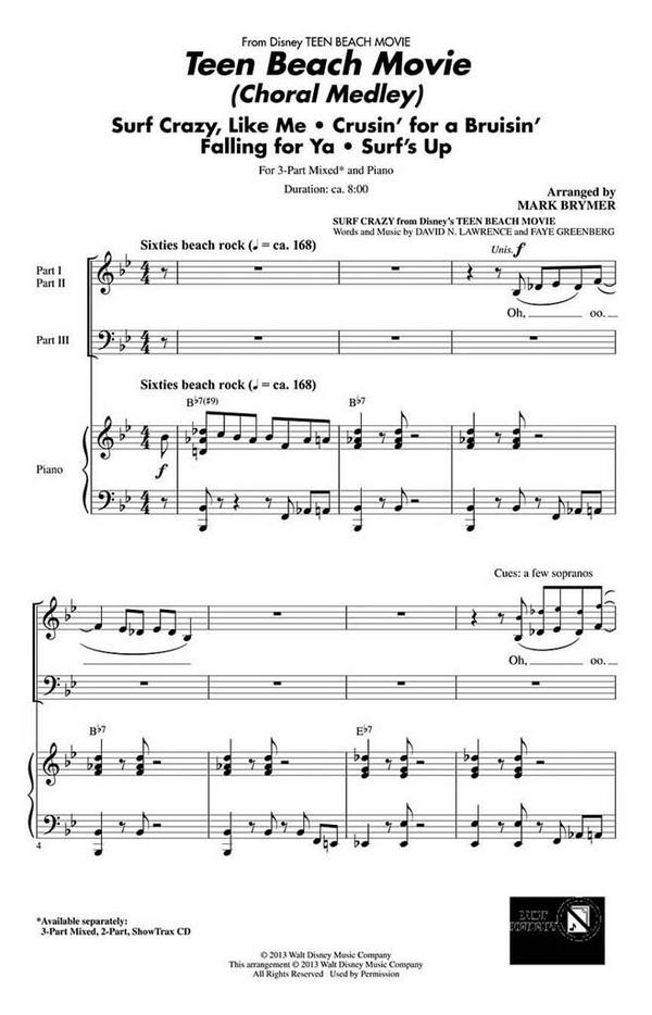 Teen Beach Movie ShowTrax CD