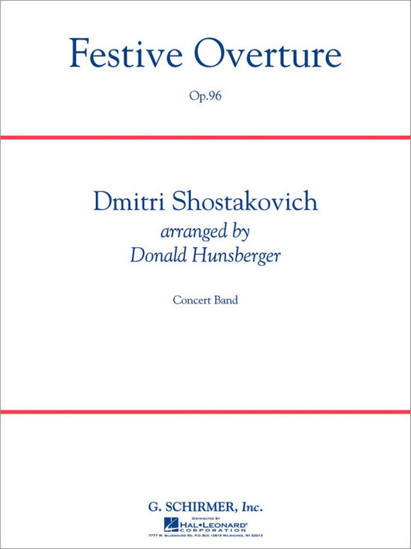 Dimitri Shostakovich, Festive Overture op. 96