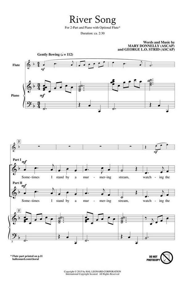 George L.O. Strid_Mary Donnelly, River Song