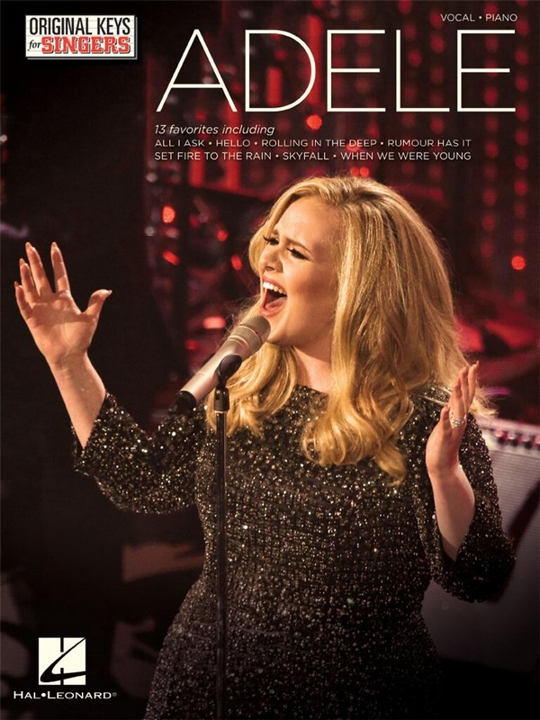 Adele: Original Keys For Singers