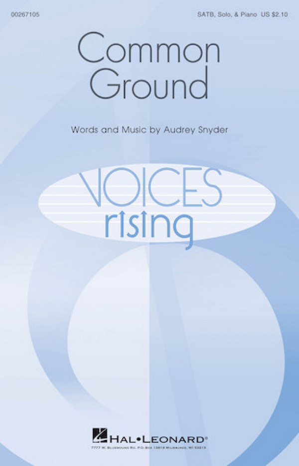 Audrey Snyder, Common Ground