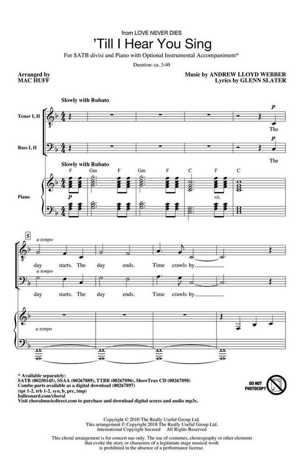 Till I Hear You Sing