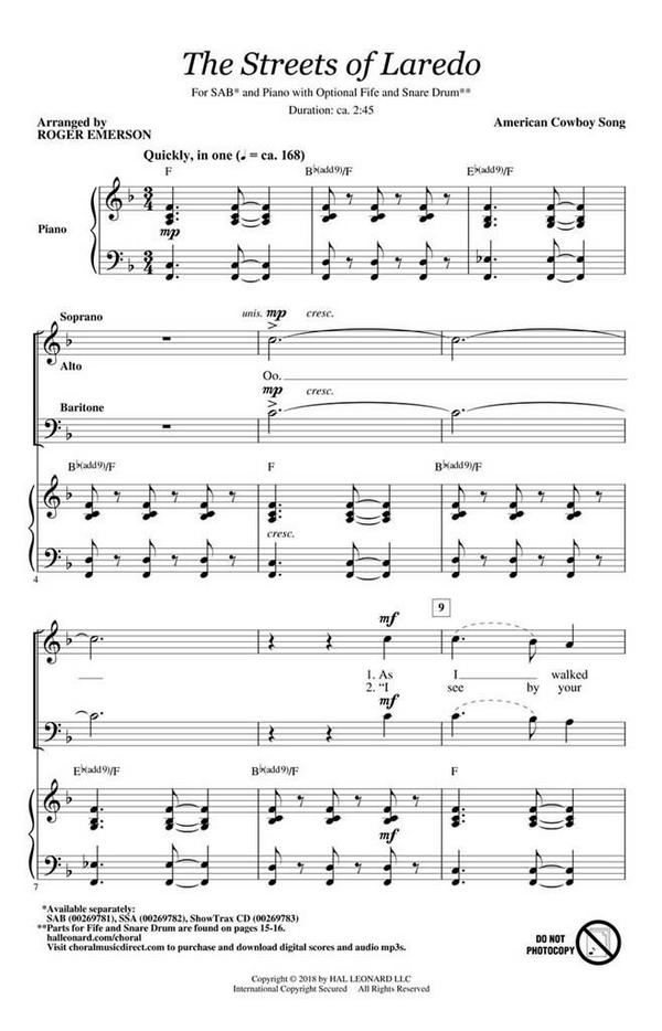 The Streets Of Laredo