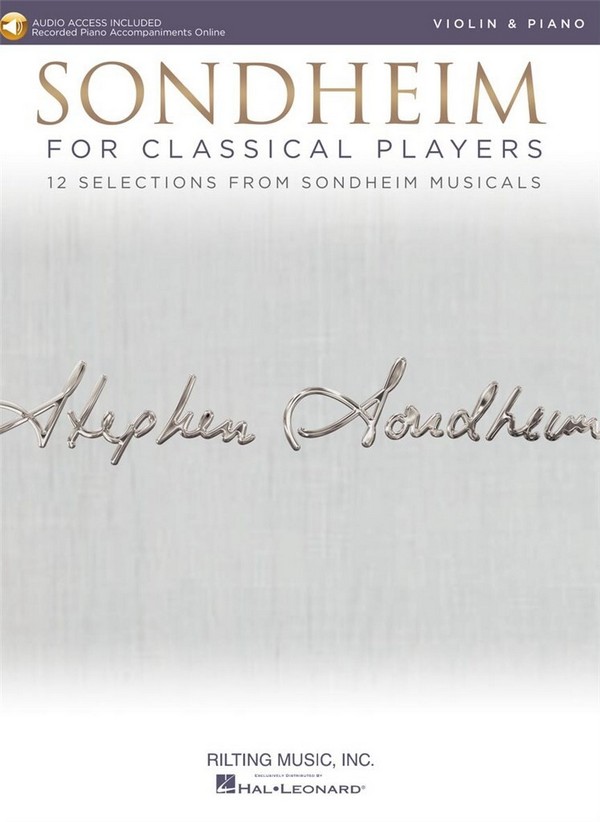 Stephen Sondheim, Sondheim For Classical Players - Violin