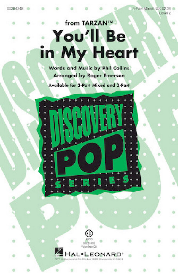 Phil Collins, You'll Be in My Heart (from Tarzan)