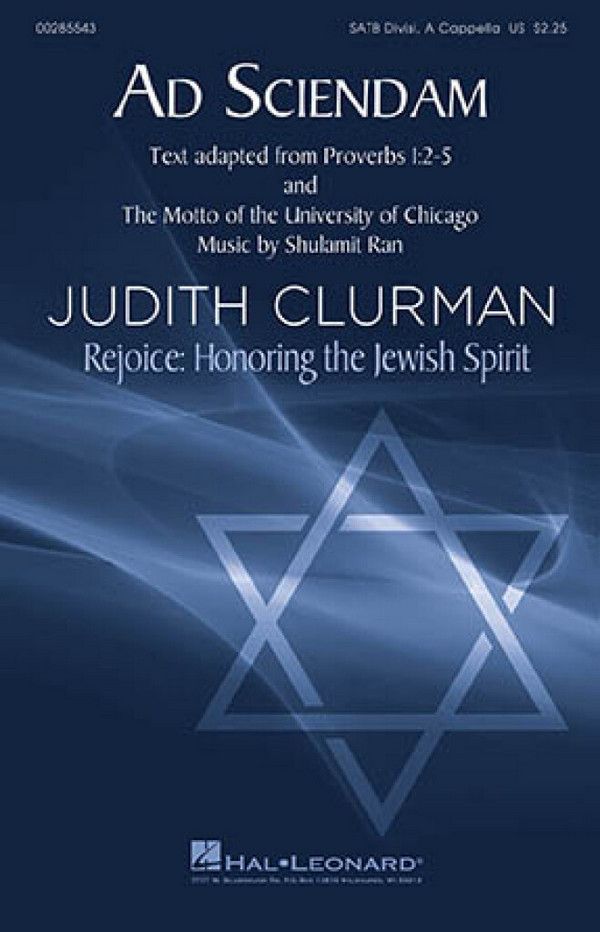 Shulamit Ran, Ad Sciendam