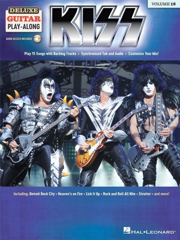 Kiss - Deluxe Guitar Play-Along vol.18 (+Online-Audio)
