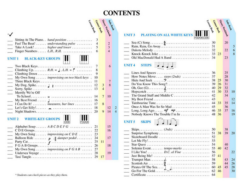 Piano Lessons vol.1 (+Online Audio)
