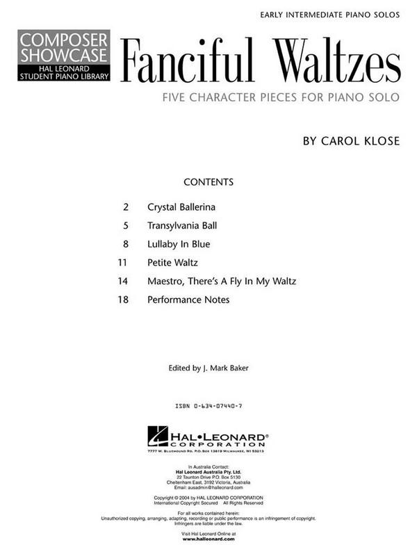 Fanciful Waltzes