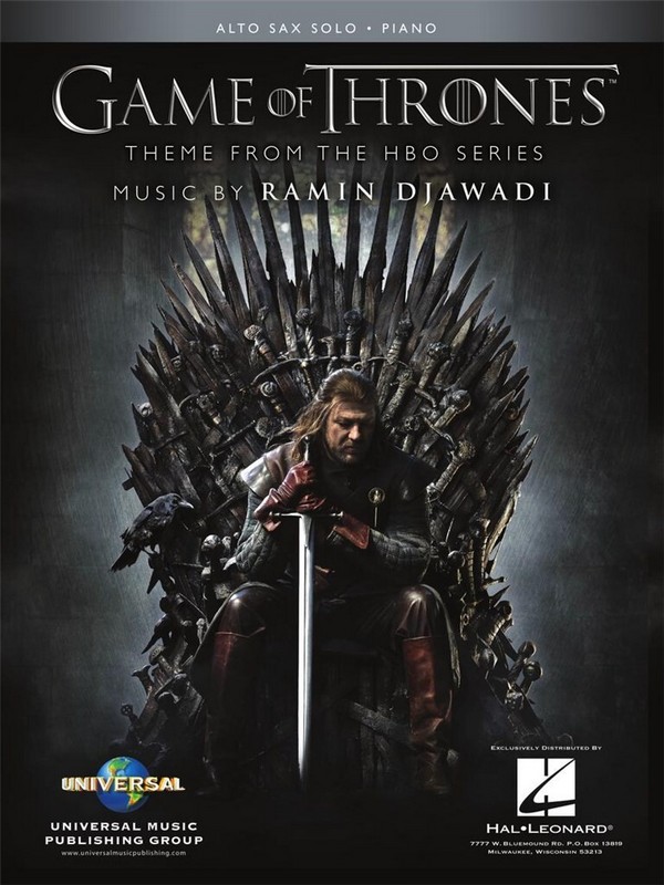 Ramin Djawadi, Game of Thrones for Alto Sax and Piano