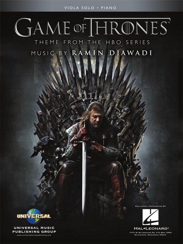 Ramin Djawadi, Game of Thrones for Viola and Piano