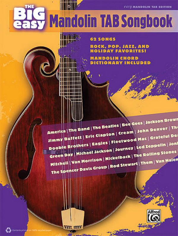 The Big Easy Mandolin Tab Songbook