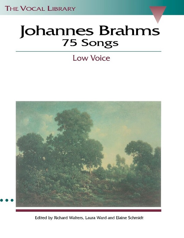 Johannes Brahms, 75 Songs - Low Voice