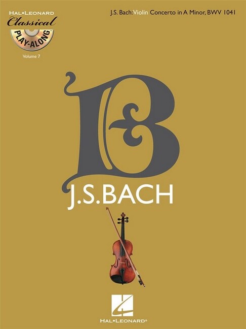 Violin Concerto in A Minor BWV1041 (+CD)