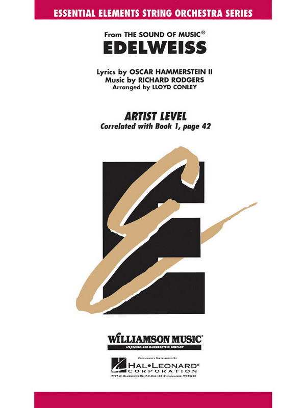 Richard Rodgers, Edelweiss ( from The Sound of Music )