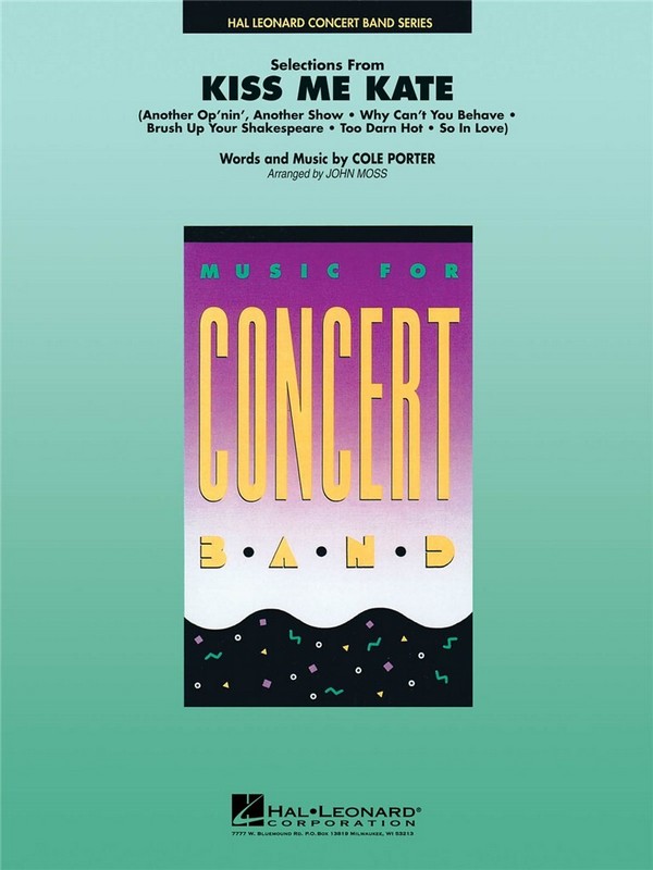 Cole Porter, Selections from Kiss me Kate