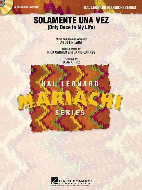 Agustin Lara, Solamente Una Vez