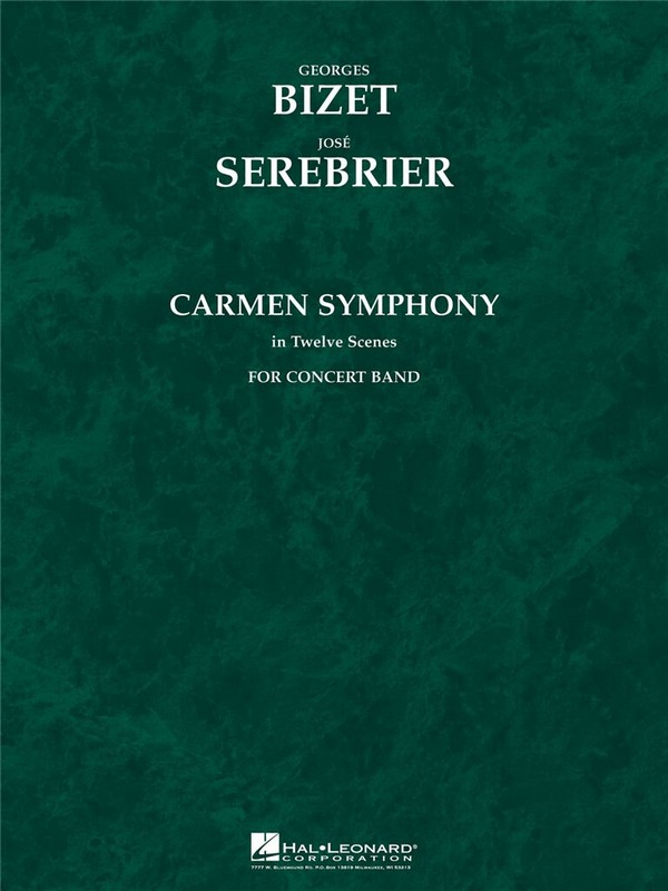 Georges Bizet, Carmen Symphony - Deluxe Score