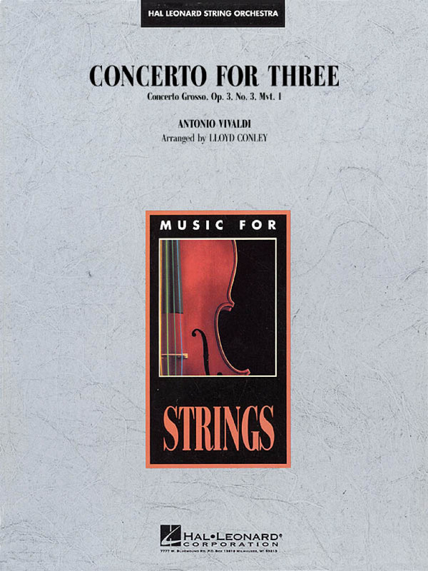 Antonio Vivaldi, Concerto for Three