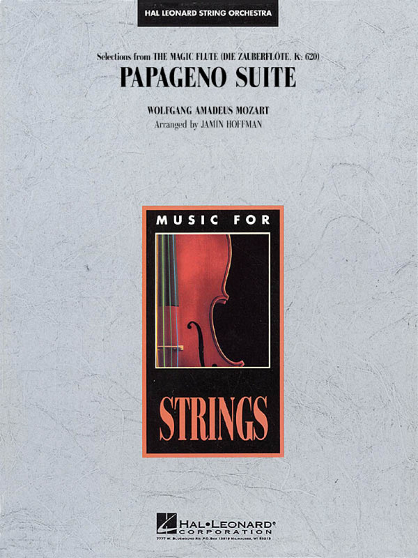 Wolfgang Amadeus Mozart, Papageno Suite