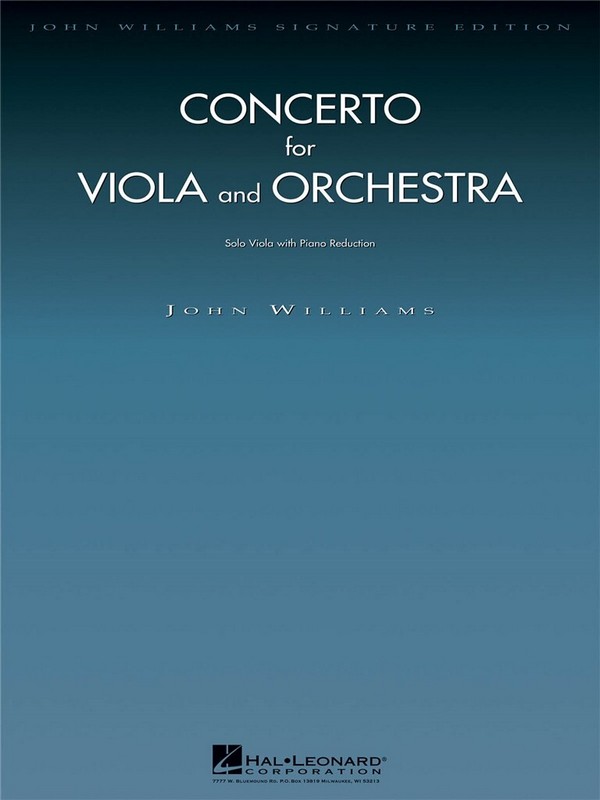 John Williams, Concerto for Viola and Orchestra