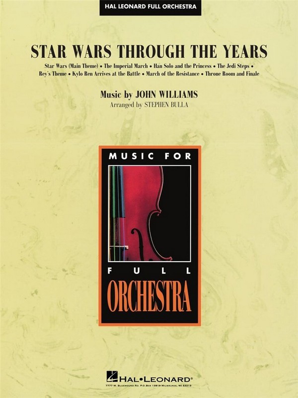 John Williams, Star Wars Through the Years