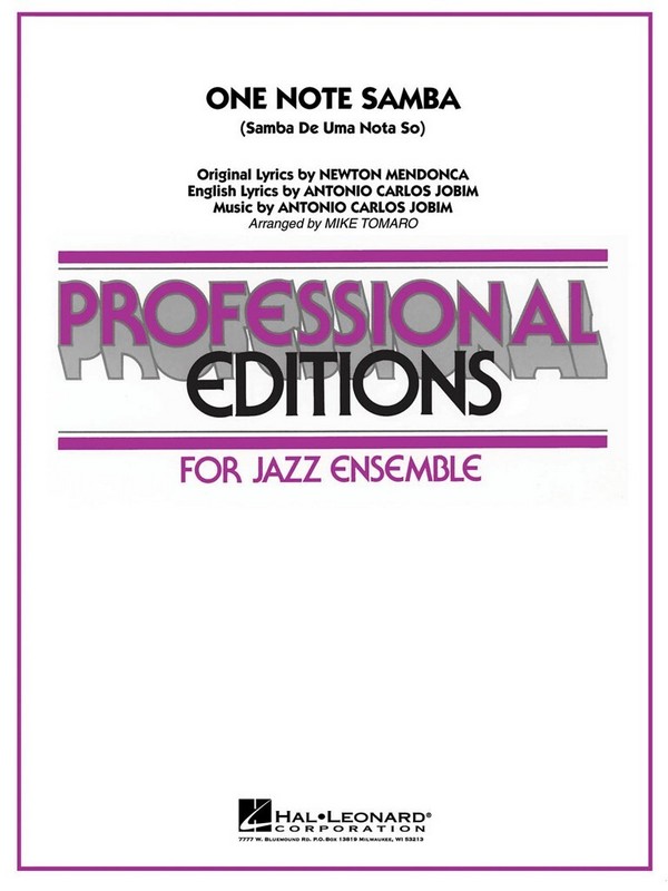 Antonio Carlos Jobim, One Note Samba